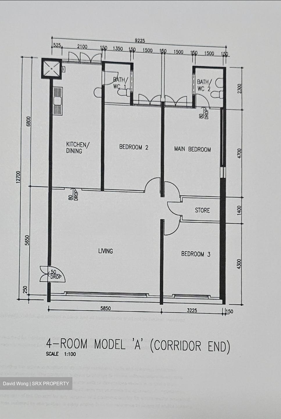 Blk 334 Woodlands Street 32 (Woodlands), HDB 4 Rooms #554913601